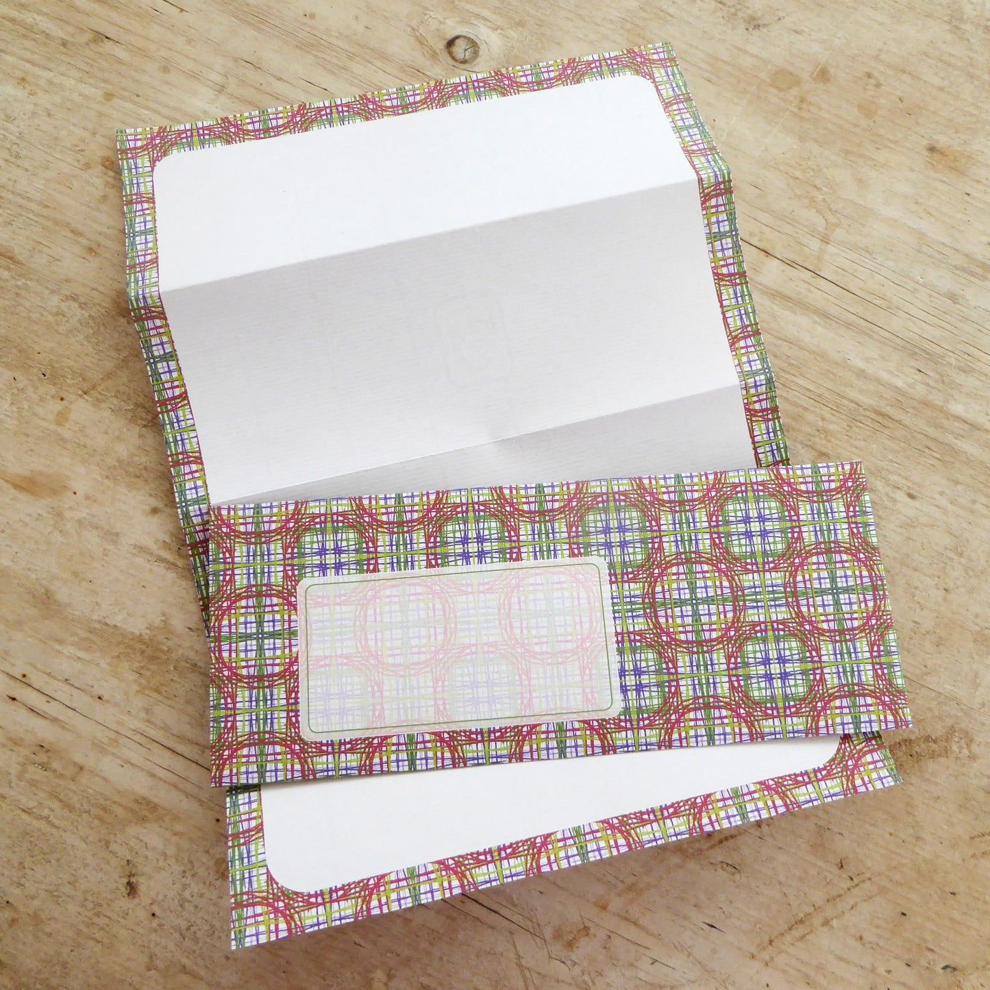 Letter Writing Set - Airs and Graces - recycled - Handmade - by Norfolk based artist Debbie Osborn