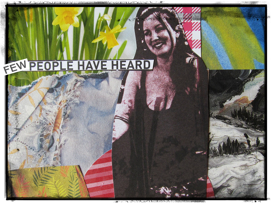 Set of 12 Art Postcards - Collage - Handmade - by Norfolk based artist Debbie Osborn